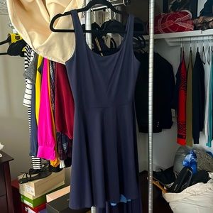 Navy dress. Almost new.